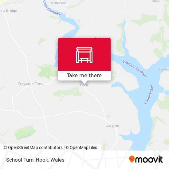 School Turn, Hook map