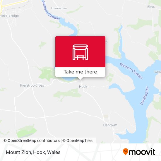 Mount Zion, Hook map