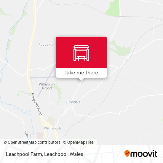Leachpool Farm, Leachpool map