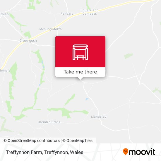 Treffynnon Farm, Treffynnon map