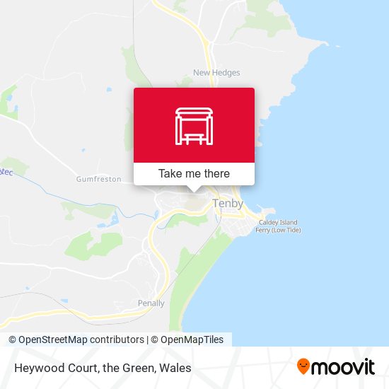 Heywood Court, the Green map