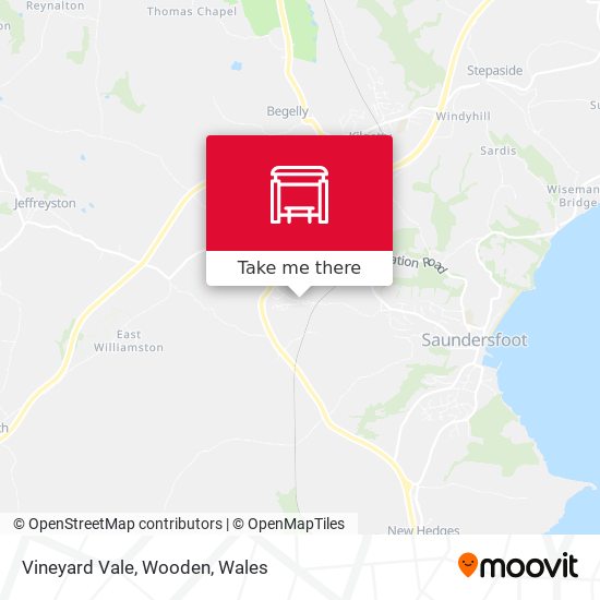 Vineyard Vale, Wooden map