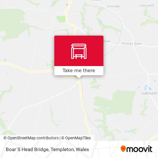 Boar`S Head Bridge, Templeton map