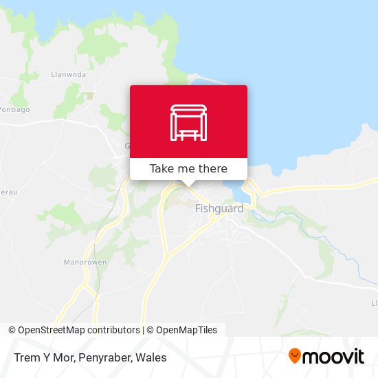 Trem Y Mor, Penyraber map