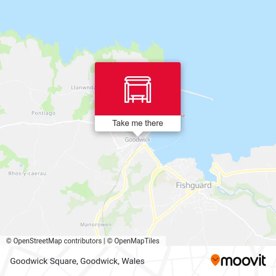 Goodwick Square, Goodwick map