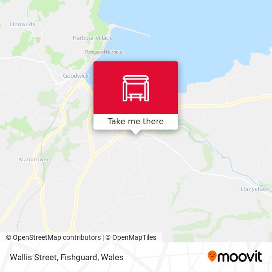 Wallis Street, Fishguard map
