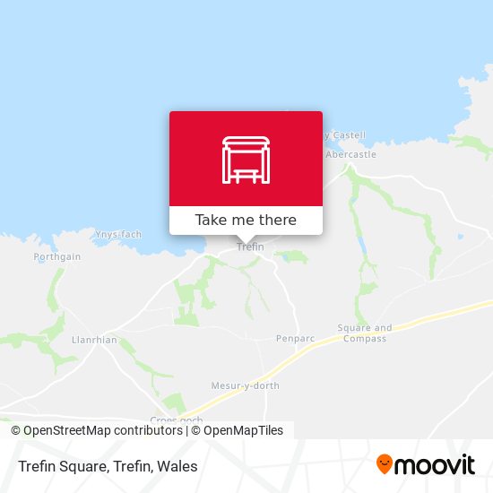 Trefin Square, Trefin map