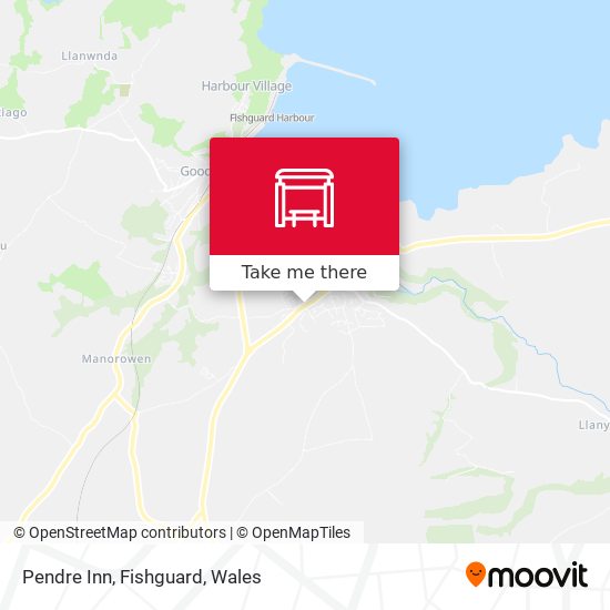 Pendre Inn, Fishguard map