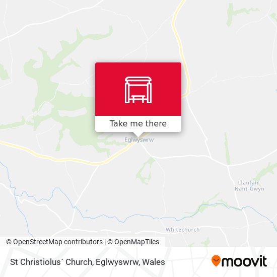 St Christiolus` Church, Eglwyswrw map