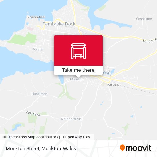 Monkton Street, Monkton map