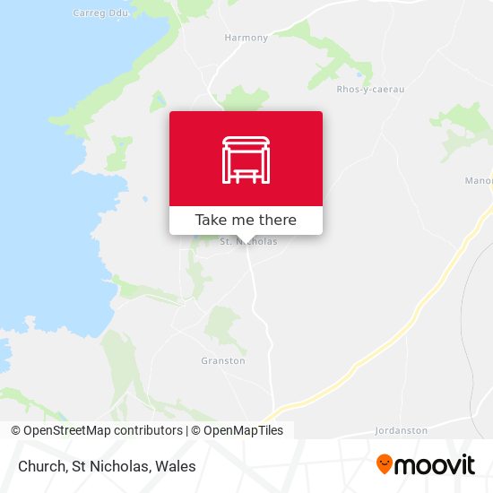 Church, St Nicholas map