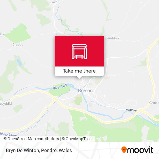 Bryn De Winton, Pendre map