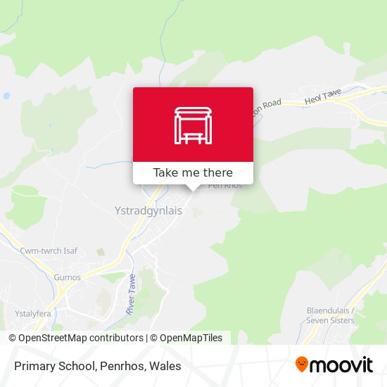 Primary School, Penrhos map