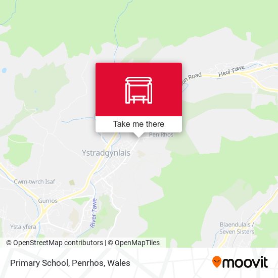 Primary School, Penrhos map