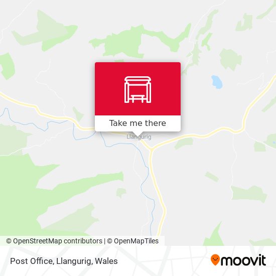 Post Office, Llangurig map