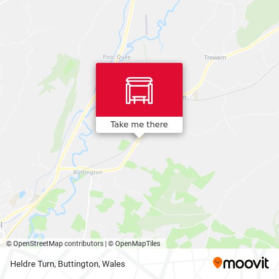 Heldre Turn, Buttington map
