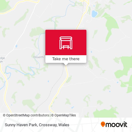 Sunny Haven Park, Crossway map