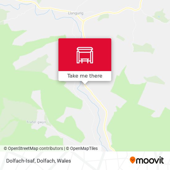 Dolfach-Isaf, Dolfach map