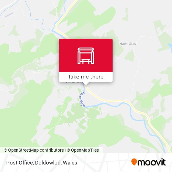 Post Office, Doldowlod map