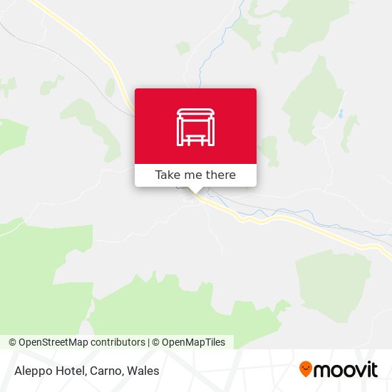 Aleppo Hotel, Carno map