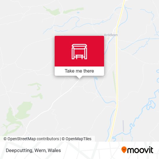 Deepcutting, Wern map