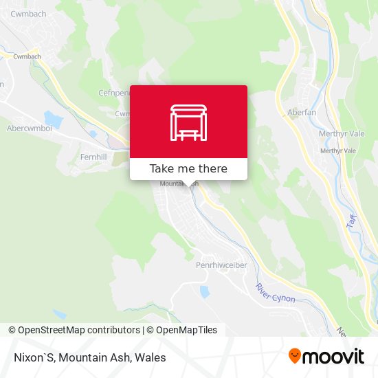 Nixon`S, Mountain Ash map