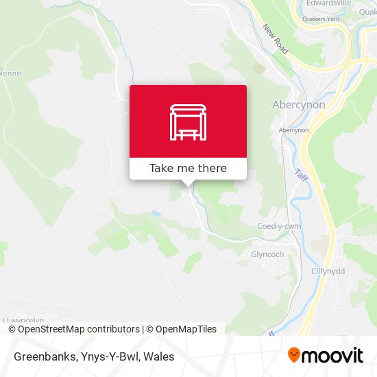 Greenbanks, Ynys-Y-Bwl map