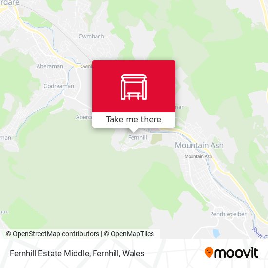 Fernhill Estate Middle, Fernhill map