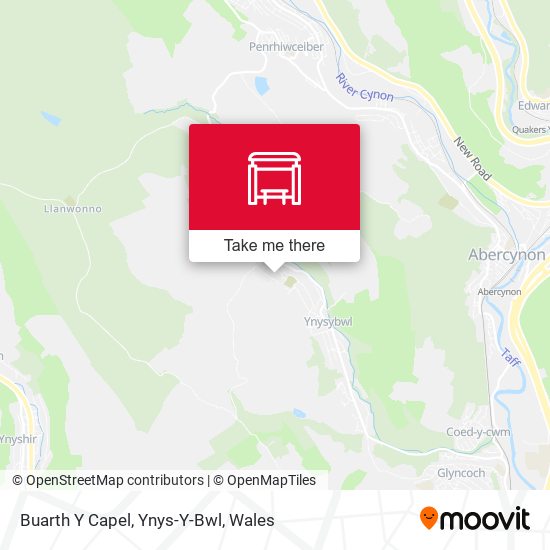 Buarth Y Capel, Ynys-Y-Bwl map