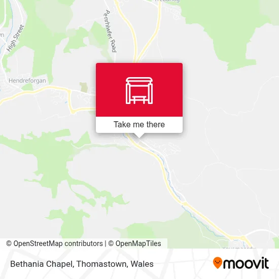 Bethania Chapel, Thomastown map
