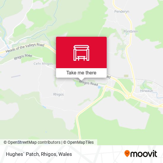 Hughes` Patch, Rhigos map