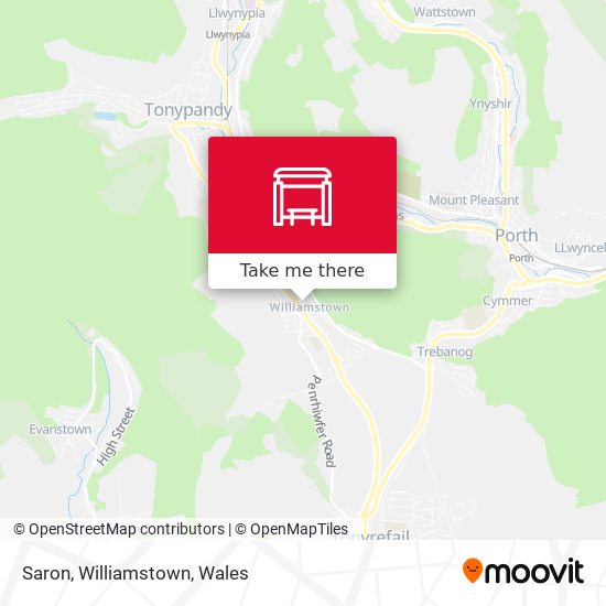 Saron, Williamstown map
