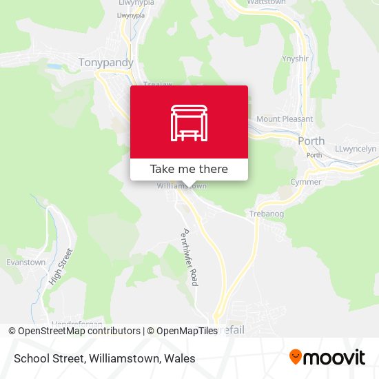 School Street, Williamstown map
