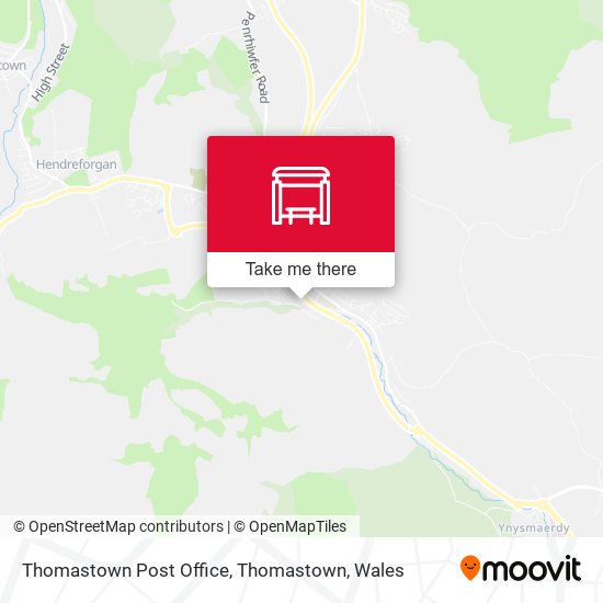 Thomastown Post Office, Thomastown map