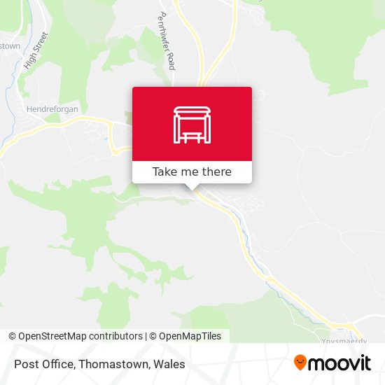 Post Office, Thomastown map