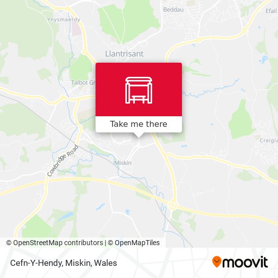 Cefn-Y-Hendy, Miskin map