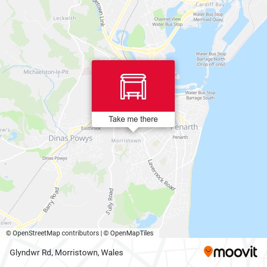 Glyndwr Rd, Morristown map