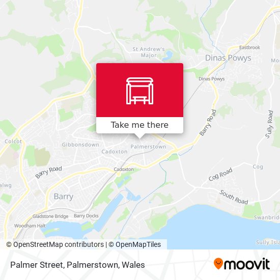 Palmer Street, Palmerstown map