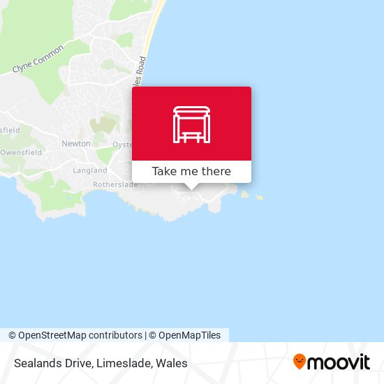 Sealands Drive, Limeslade map