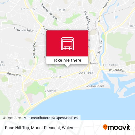 Rose Hill Top, Mount Pleasant map