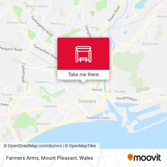 Farmers Arms, Mount Pleasant map