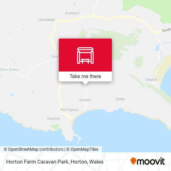 Horton Farm Caravan Park, Horton map