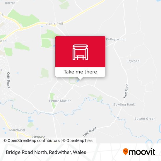 Bridge Road North, Redwither map