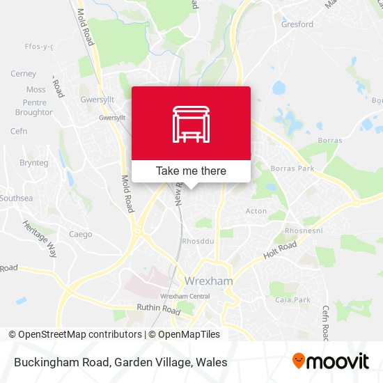 Buckingham Road, Garden Village map