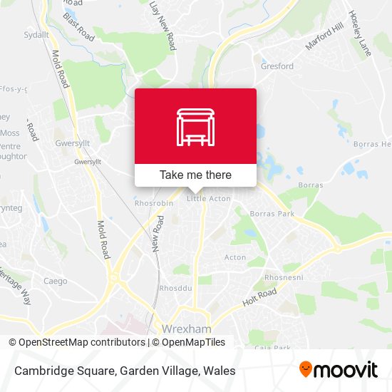 Cambridge Square, Garden Village map