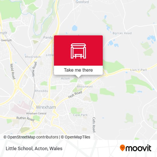 Little School, Acton map