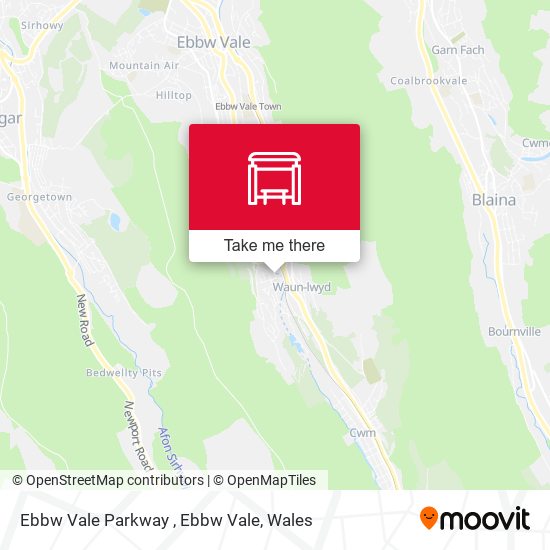 Ebbw Vale Parkway , Ebbw Vale map
