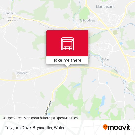 Talygarn Drive, Brynsadler map