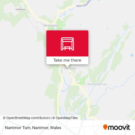 Nantmor Turn, Nantmor map