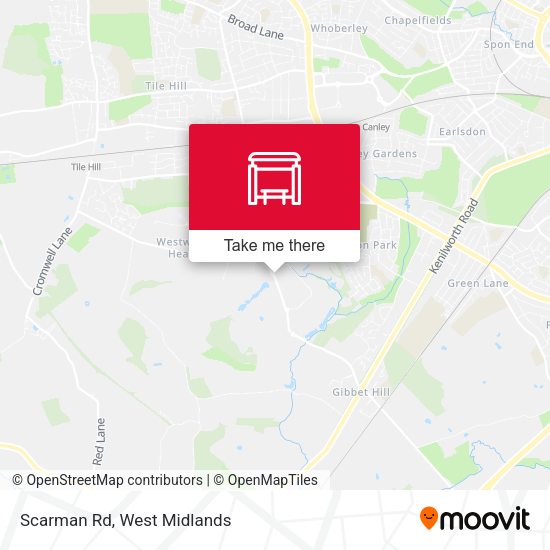 Scarman Rd map